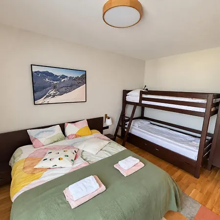 Ski-in Flat Next To Road At Mountain View * Банско
